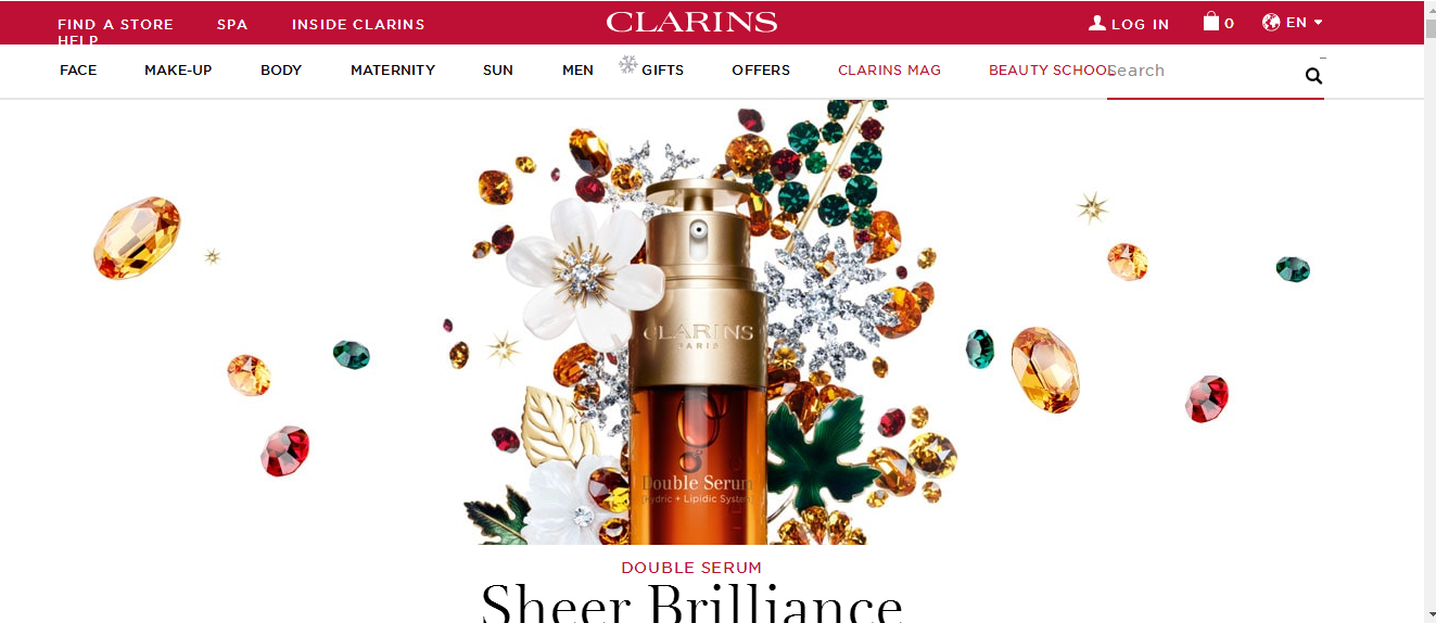 clarins官网 clarins娇韵诗官网