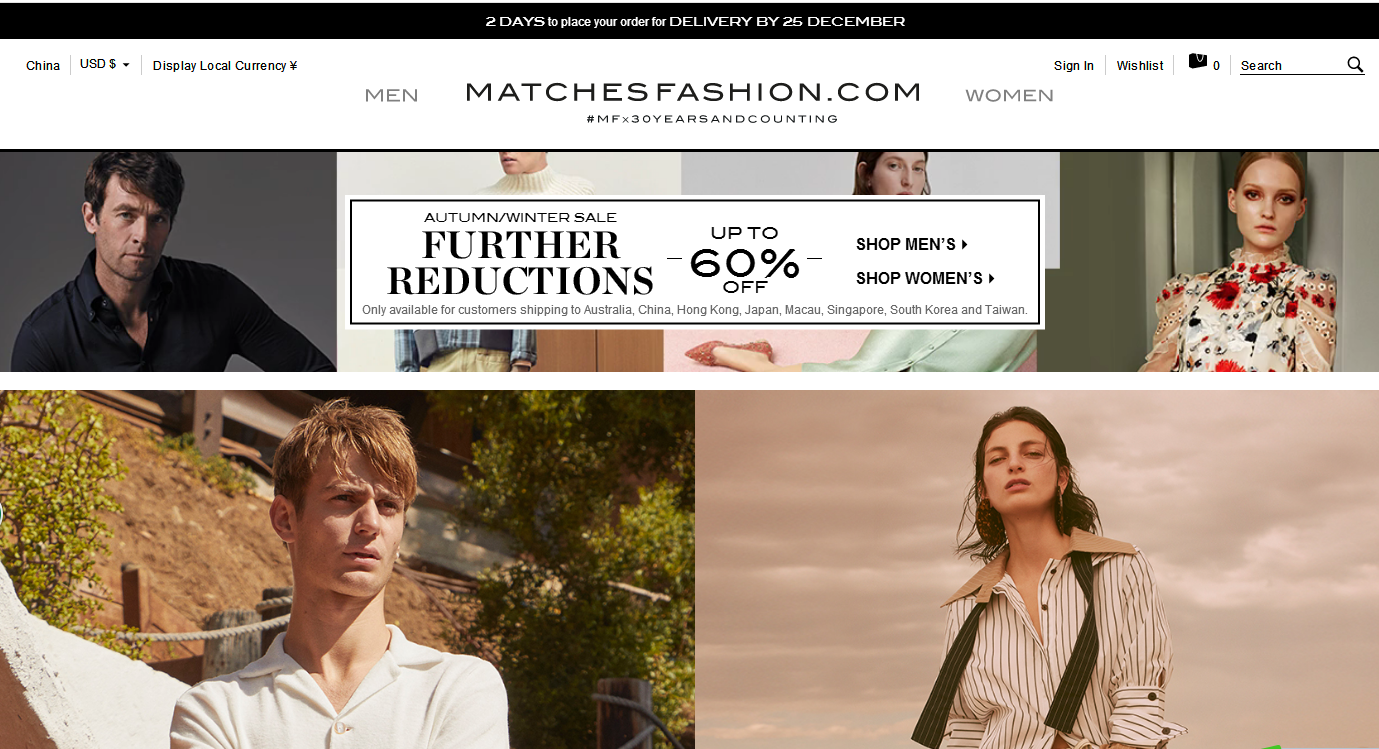 MATCHESFASHION官网 MATCHESFASHION.COM