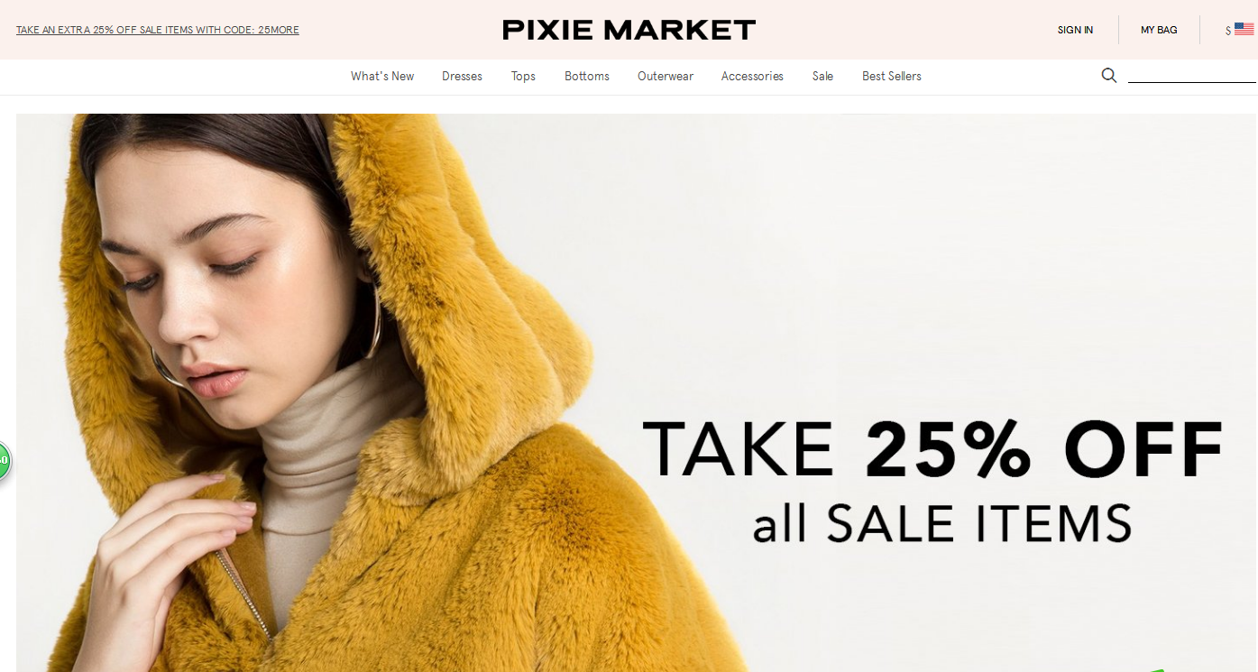 pixie market官网 pixie market美国官网