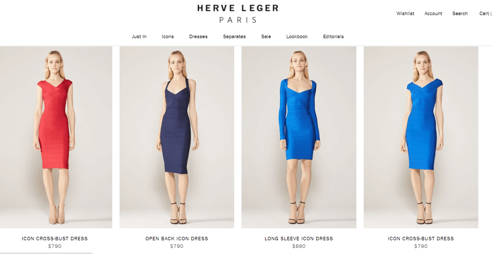 Hervé Léger官网-法国巴黎著名时装设计屋 荷芙妮格 HERVE LEGER