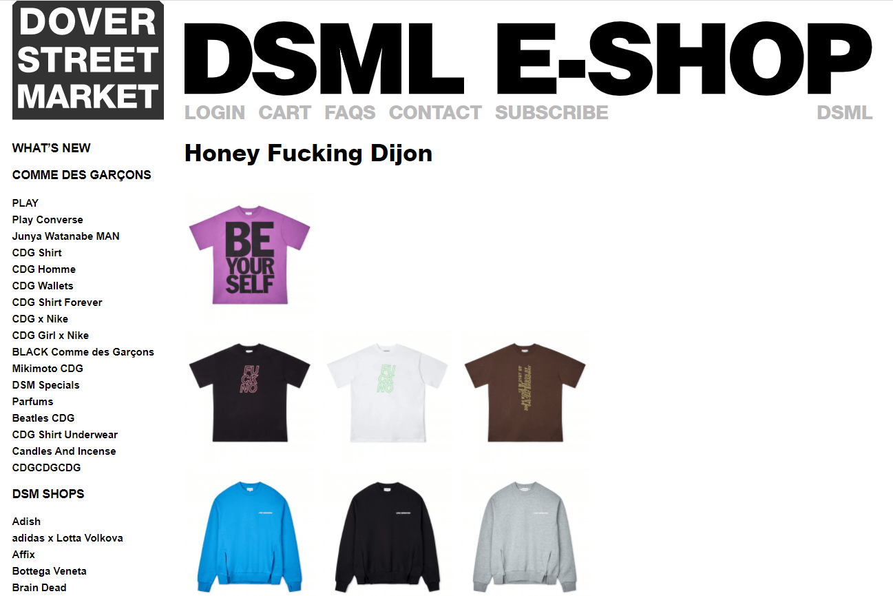 Honey Fucking Dijon官网-美国个人时尚服装品牌