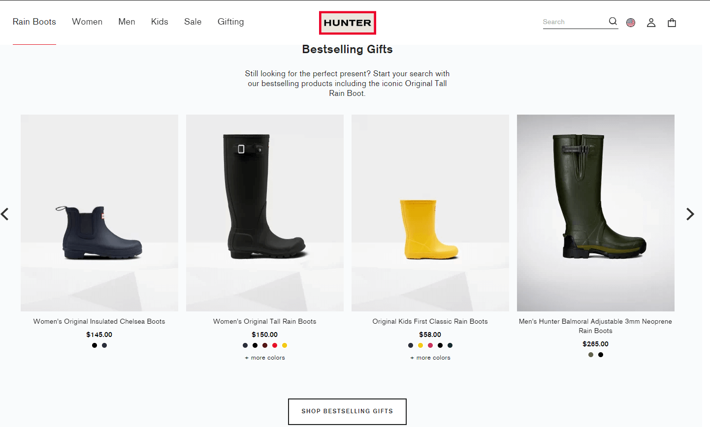 Hunter官网-赫特威灵顿靴 历史悠久的制鞋品牌Wellington Boots